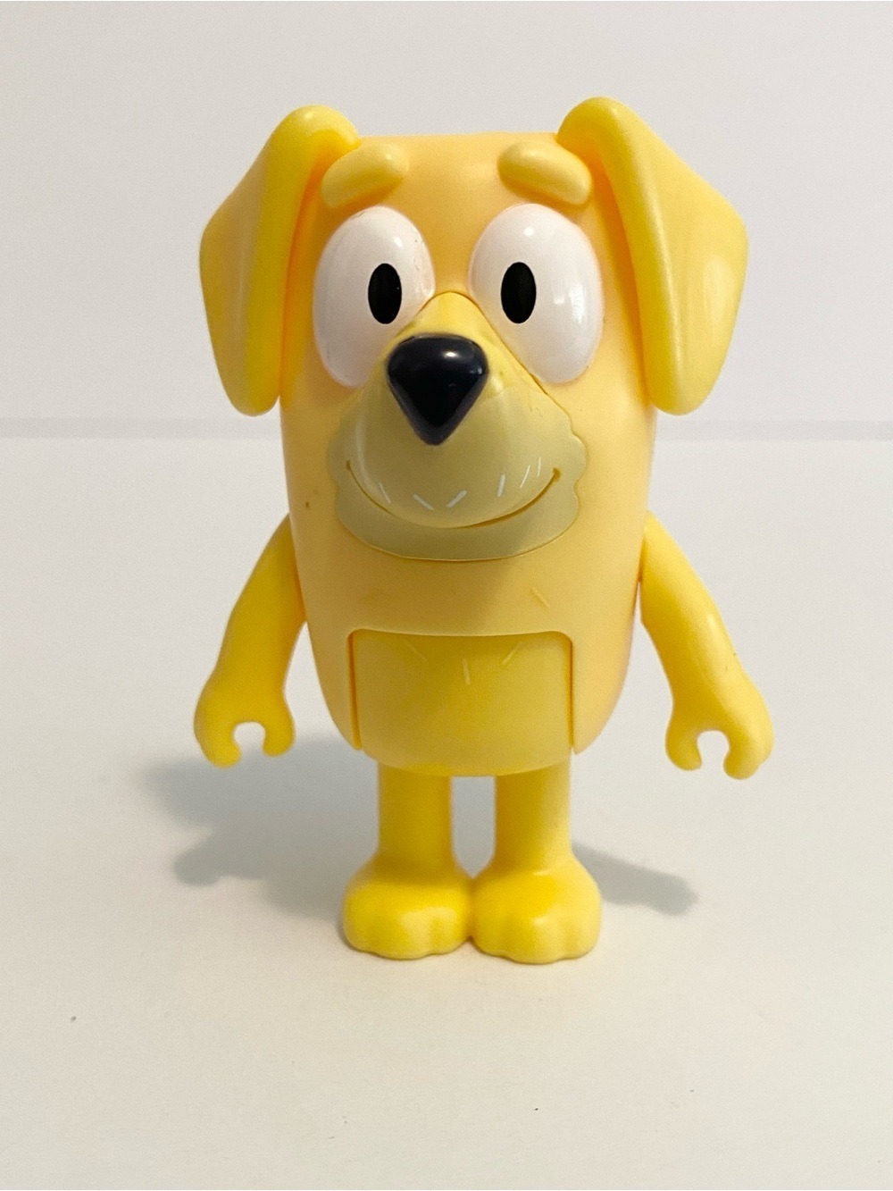 Bluey Family Figures Pat Lucky Dad Disney Toy Yellow Labrador Bluey Bingo Friend
